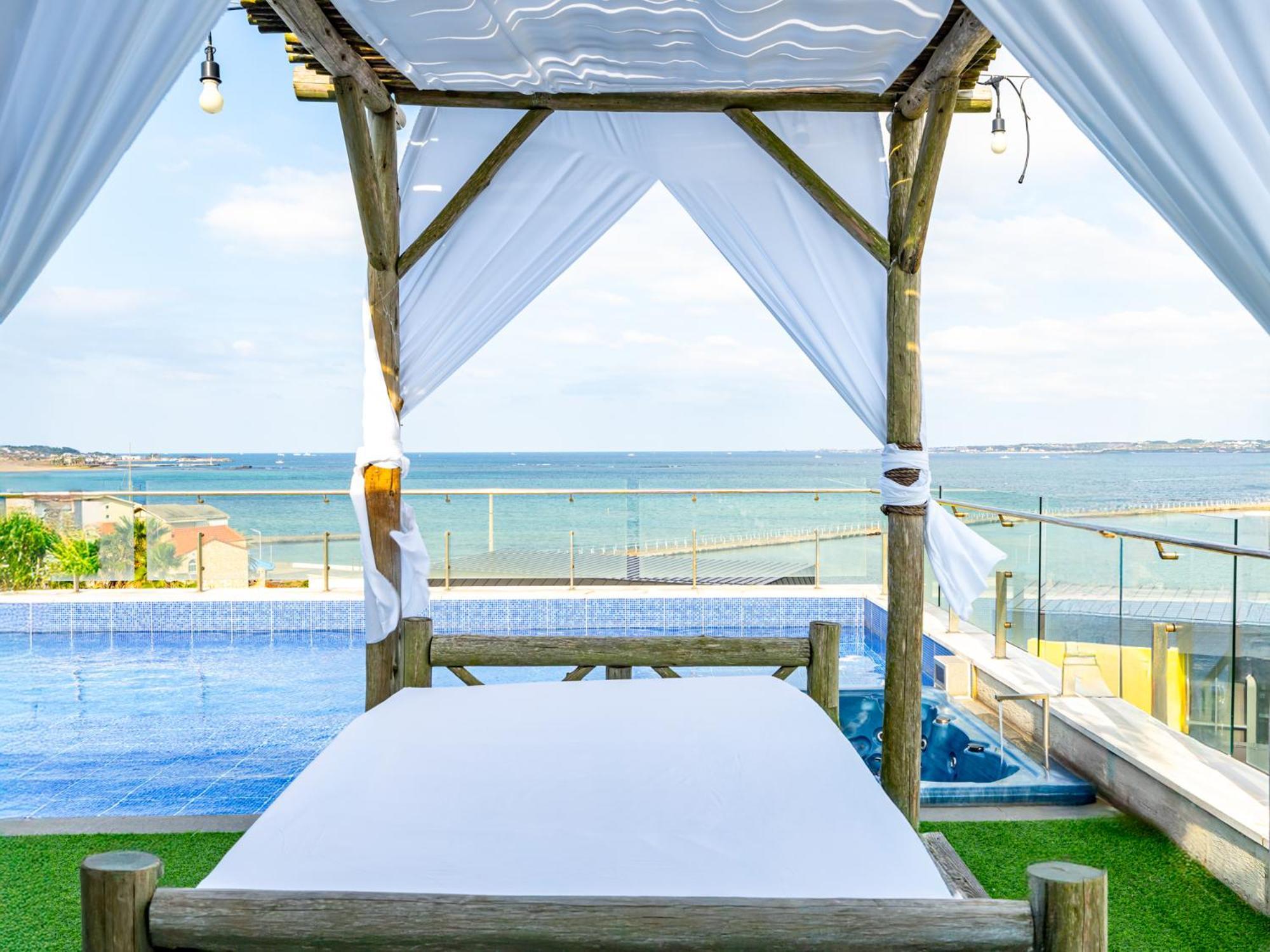 Jeju Attirance Hotel & Poolvilla Szogüpho Kültér fotó