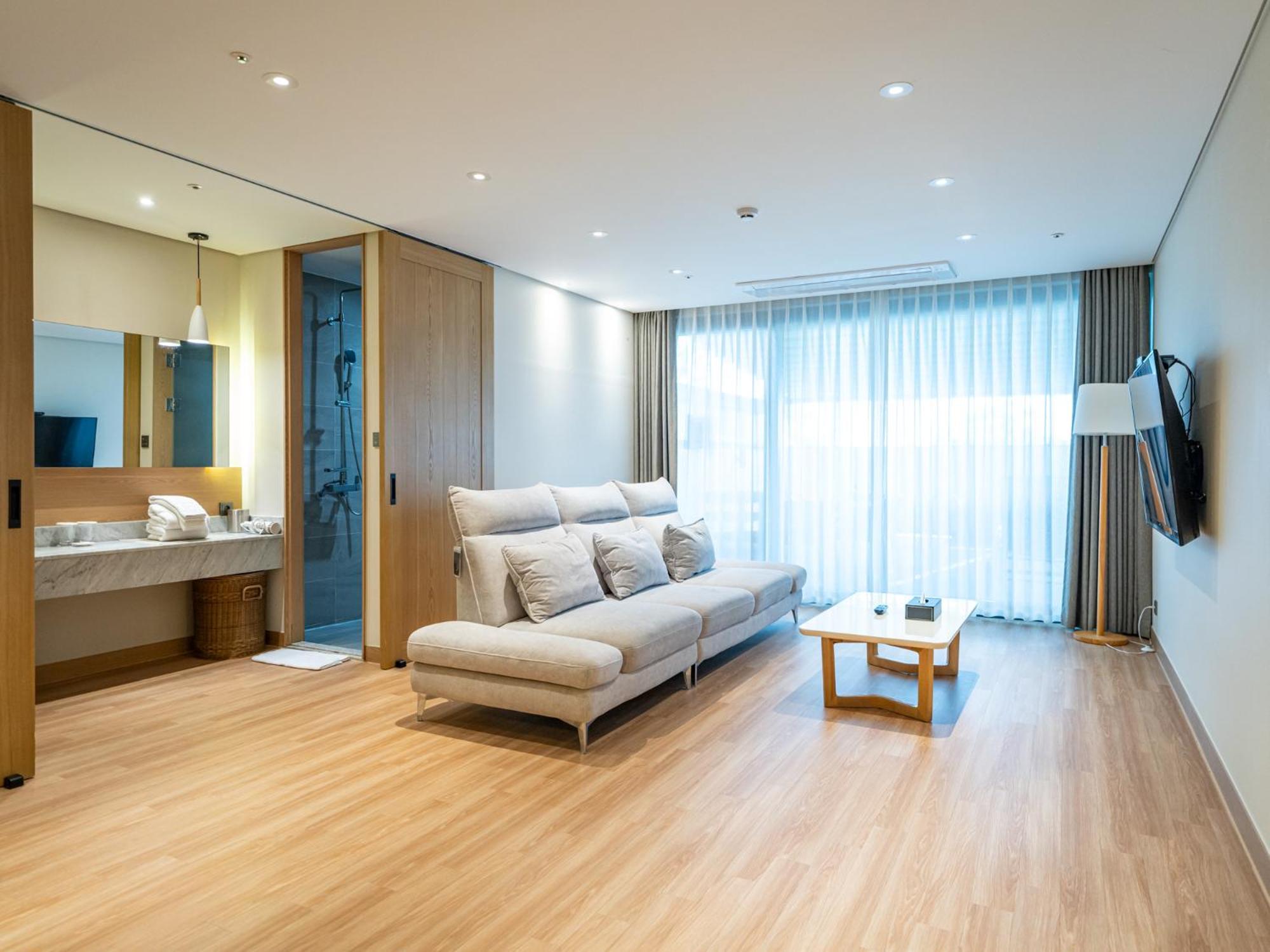 Jeju Attirance Hotel & Poolvilla Szogüpho Kültér fotó