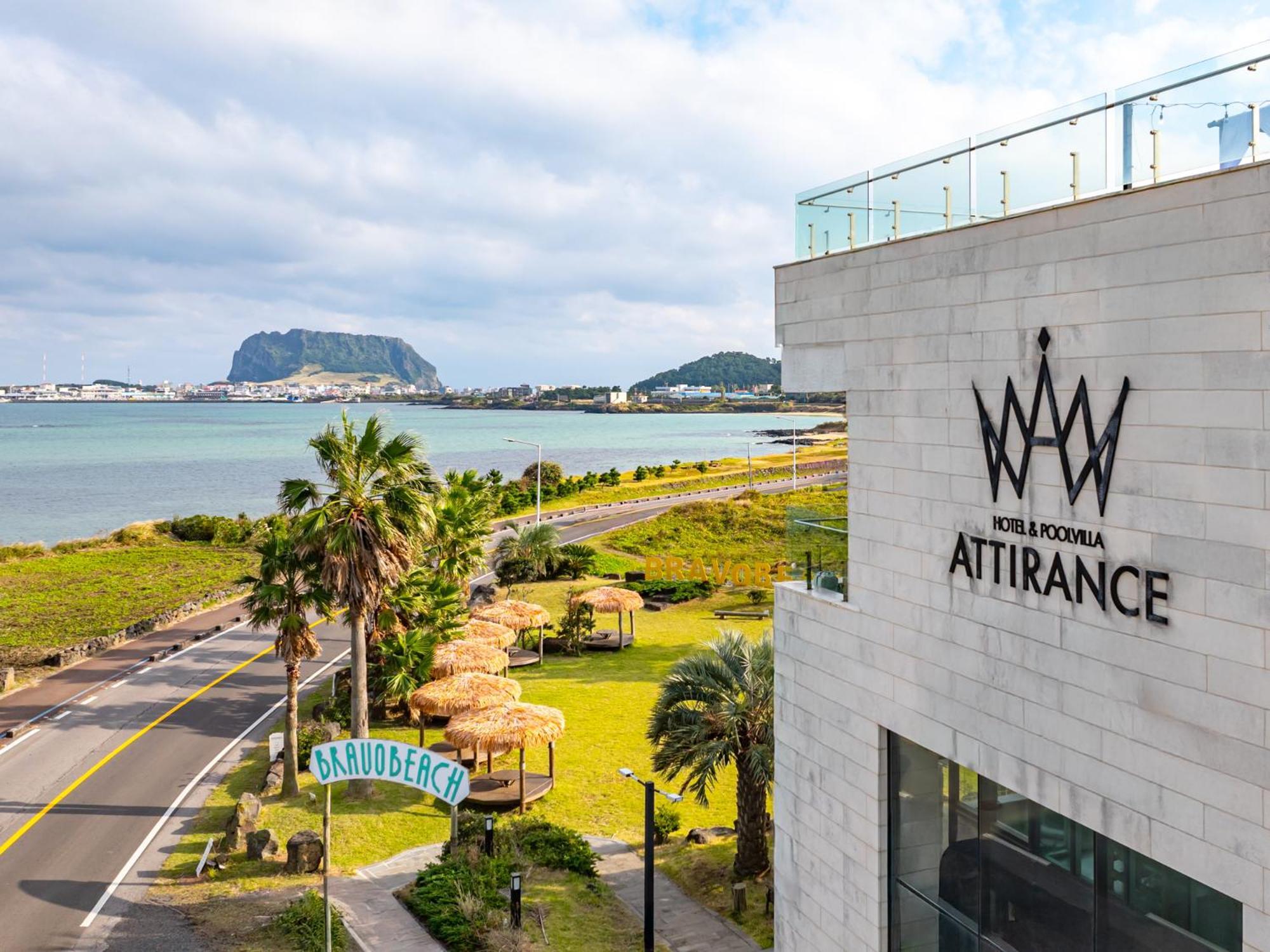 Jeju Attirance Hotel & Poolvilla Szogüpho Kültér fotó